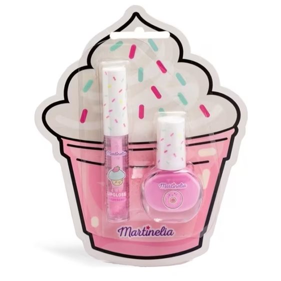 Martinelia Yummy Sweet Treats Glam Set Lip Gloss & Nail Polish LM-85456