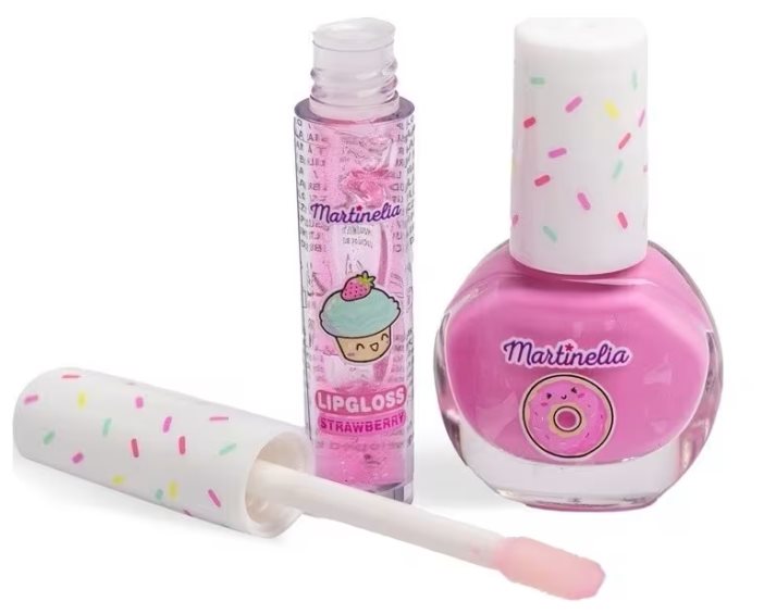 Martinelia Yummy Sweet Treats Glam Set Lip Gloss & Nail Polish LM-85456