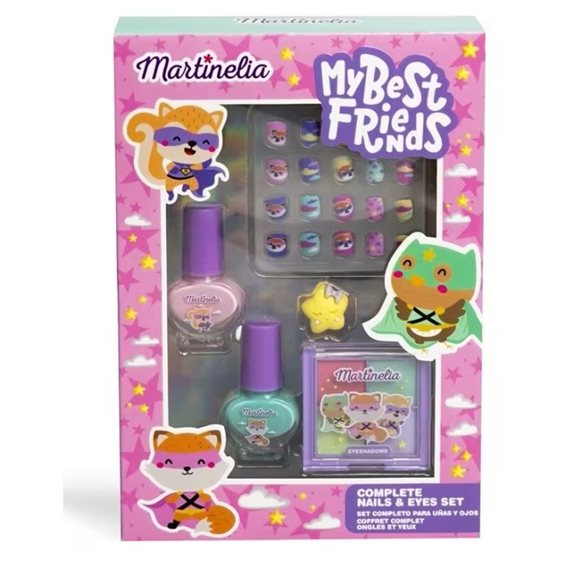 Martinelia My Best Friends Complete Beauty Case Nails & Eyes Set LM-12037