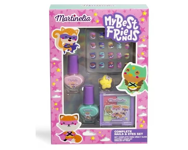 Martinelia My Best Friends Complete Beauty Case Nails & Eyes Set LM-12037