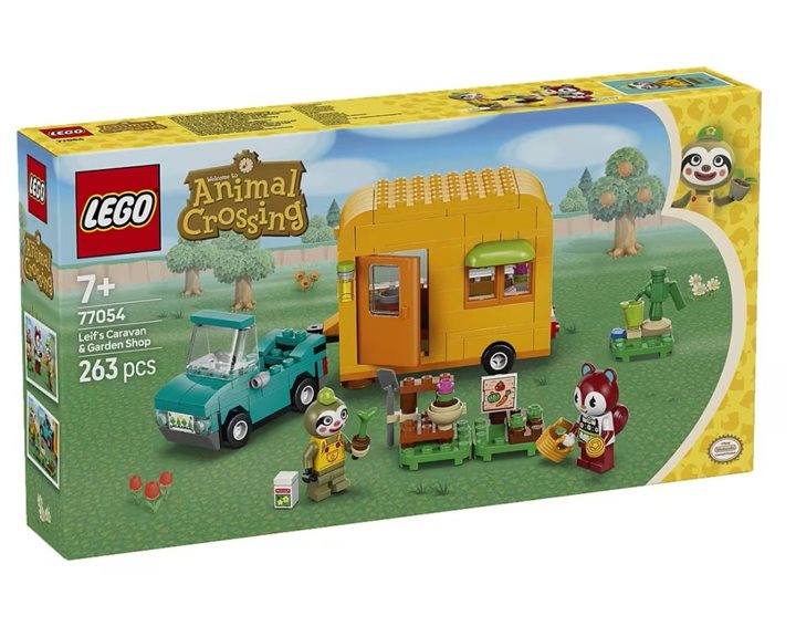 LEGO Animal Crossing Τροχόσπιτο & Κατάστημα Κηπουρικής Του Leif 77054