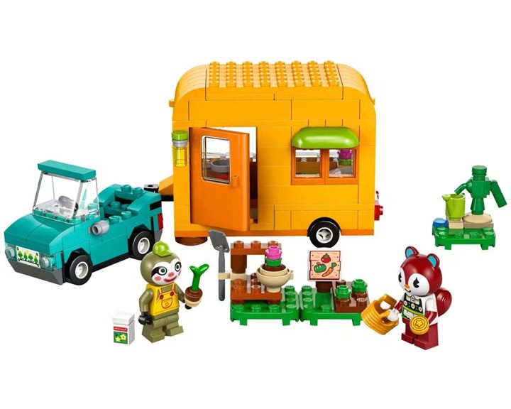LEGO Animal Crossing Τροχόσπιτο & Κατάστημα Κηπουρικής Του Leif 77054