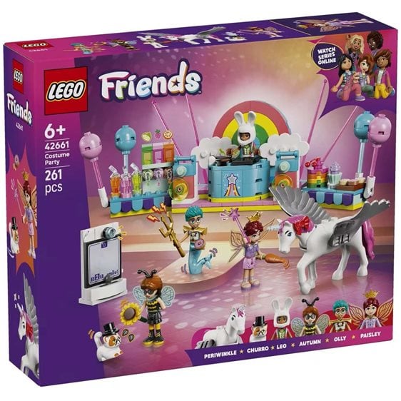 LEGO Friends Costume Party With Unicorn & Fairy 42661