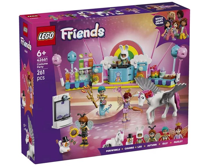 LEGO Friends Costume Party With Unicorn & Fairy 42661