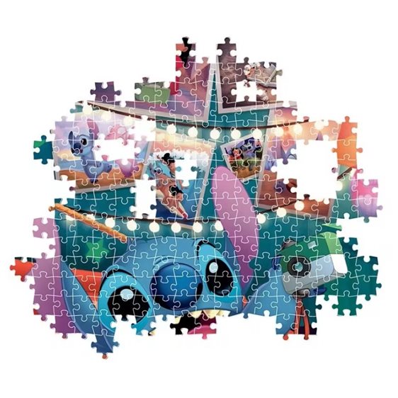 Clementoni Παζλ High Quality Collection Disney Stitch 1000 τμχ - Compact Box