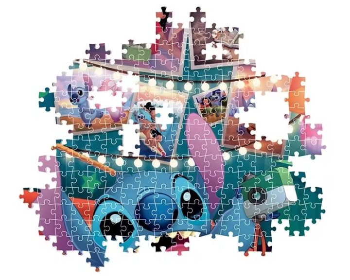 Clementoni Παζλ High Quality Collection Disney Stitch 1000 τμχ - Compact Box