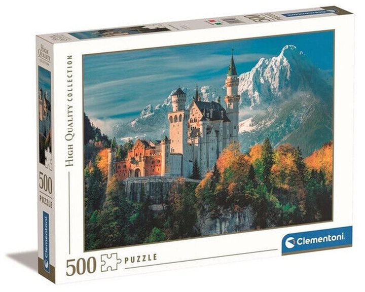 Clementoni Παζλ High Quality Collection Κάστρο Neuschwanstein 500 τμχ