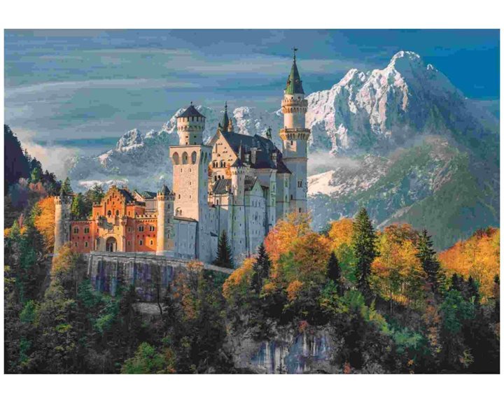 Clementoni Παζλ High Quality Collection Κάστρο Neuschwanstein 500 τμχ