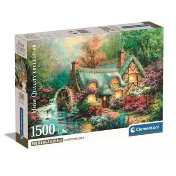 Clementoni Παζλ High Quality Collection Απόδραση Στην Εξοχή 1500 τμχ - Compact Box
