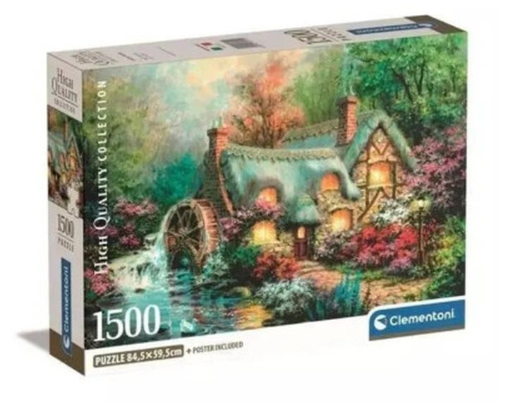 Clementoni Παζλ High Quality Collection Απόδραση Στην Εξοχή 1500 τμχ - Compact Box