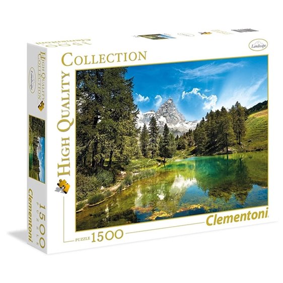 Clementoni Παζλ High Quality Collection Γαλάζια Λίμνη 1500 τμχ