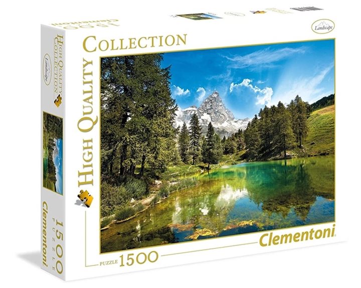 Clementoni Παζλ High Quality Collection Γαλάζια Λίμνη 1500 τμχ