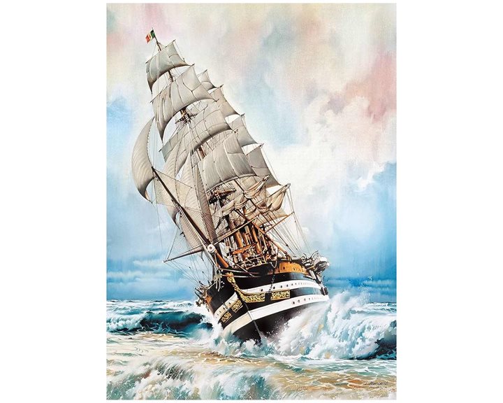 Clementoni Παζλ High Quality Collection Amerigo Vespucci 1000 τμχ - Compact Box