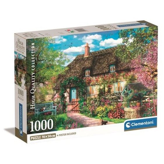 Clementoni Παζλ High Quality Collection Το Παλιό Εξοχικό 1000 τμχ - Compact Box