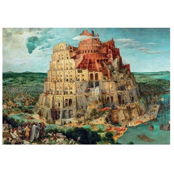 Clementoni Παζλ Museum Collection Bruegel: Ο Πύργος Της Βαβέλ 1500 τμχ - Compact Box