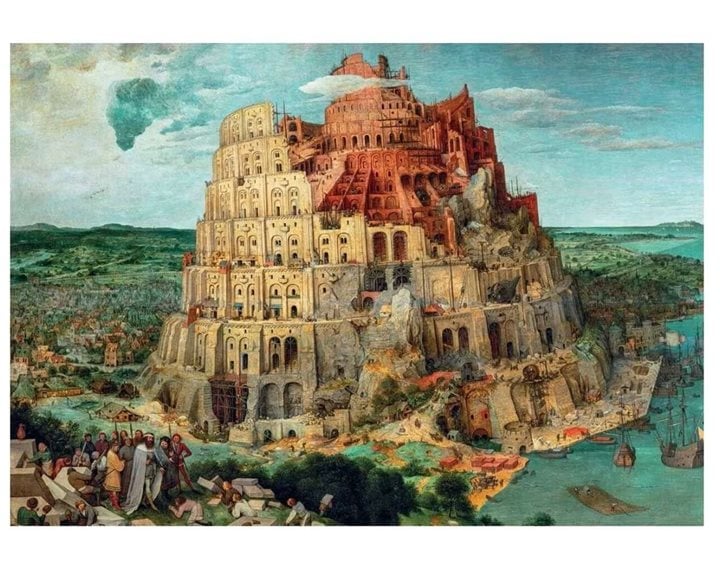 Clementoni Παζλ Museum Collection Bruegel: Ο Πύργος Της Βαβέλ 1500 τμχ - Compact Box
