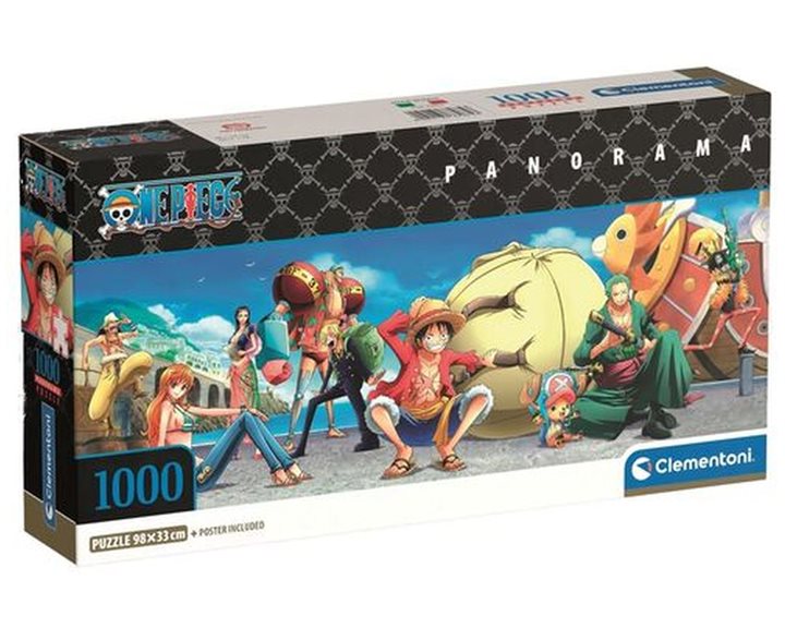 Clementoni Παζλ Panorama High Quality Collection One Piece 1000 τμχ - Compact Box