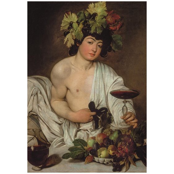 Clementoni Παζλ Museum Collection Caravaggio: Βάκχος 1000 τμχ - Compact Box