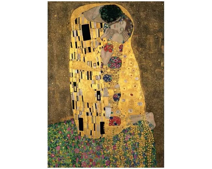 Clementoni Παζλ Museum Collection Klimt: Το Φιλί 1000 τμχ - Compact Box