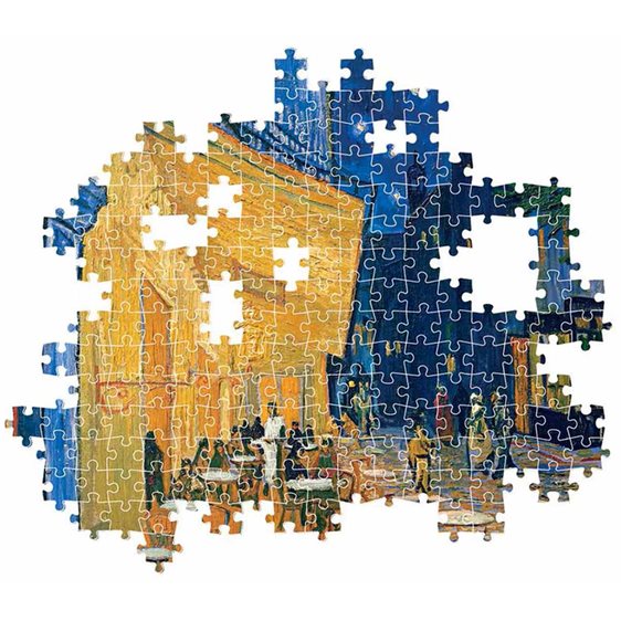 Clementoni Παζλ Museum Collection Van Gogh: Καφέ τη Νύχτα 1000 τμχ - Compact Box