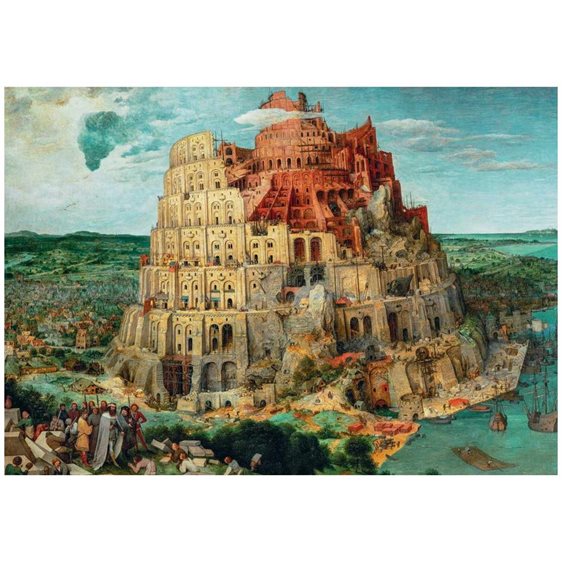 Clementoni Παζλ Museum Collection Bruegel: Ο Πύργος Της Βαβέλ 1500 τμχ