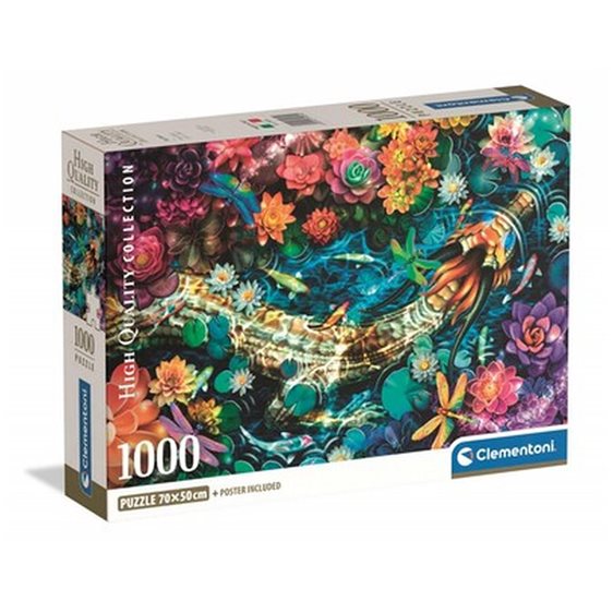 Clementoni Παζλ High Quality Collection Ο Ποταμός Κόι 1000 τμχ - Compact Box