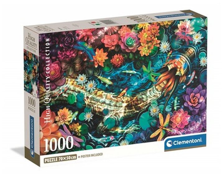 Clementoni Παζλ High Quality Collection Ο Ποταμός Κόι 1000 τμχ - Compact Box