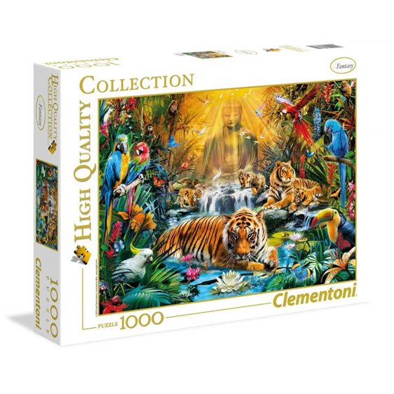 Clementoni Παζλ High Quality Collection Mystic Tigers 1000 τμχ