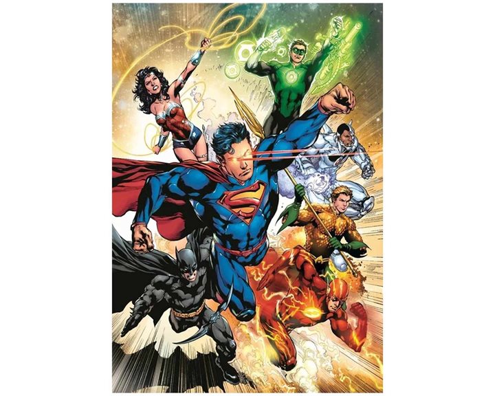Clementoni Παζλ High Quality Collection DC Comics Justice League 500 τμχ - Compact Box