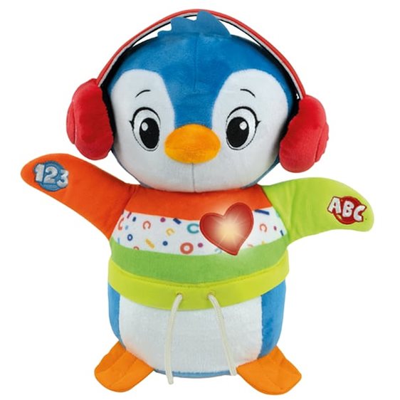 Baby Clementoni Βρεφικό Παιχνίδι Πιγκουίνος Χορευτούλης Για 12+ Μηνών