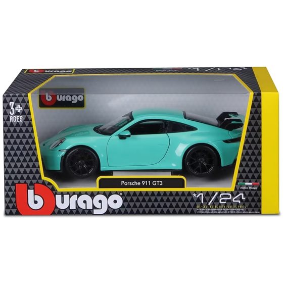 Bburago Porsche 911 Gt3 Green 1/24
