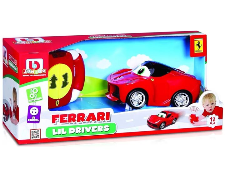 Burago Junior BB RC Lil Driners Ferrari La Ferra