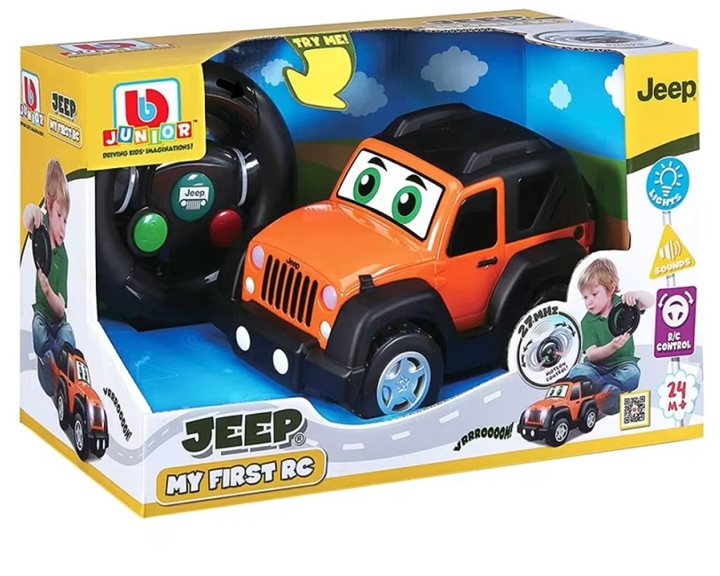 Burago Junior BB my 1st RC Jeep Wrangler