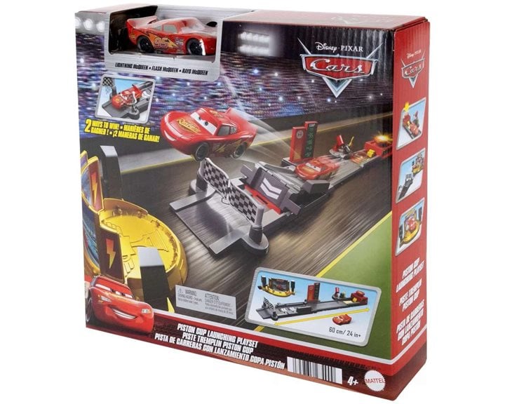 Mattel Disney Cars Piston Cup Launching Playset Πίστα Σετ Παιχνιδιών JDJ02