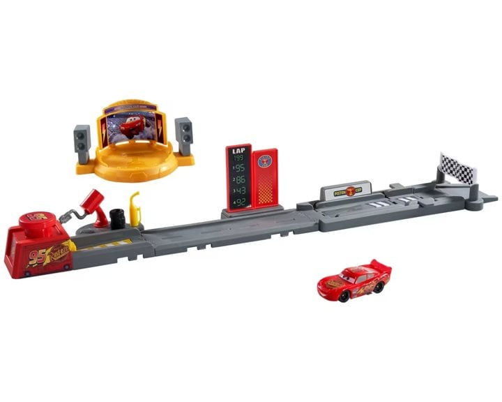 Mattel Disney Cars Piston Cup Launching Playset Πίστα Σετ Παιχνιδιών JDJ02