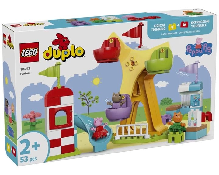 Lego Duplo Peppa Pig Funfair 10453