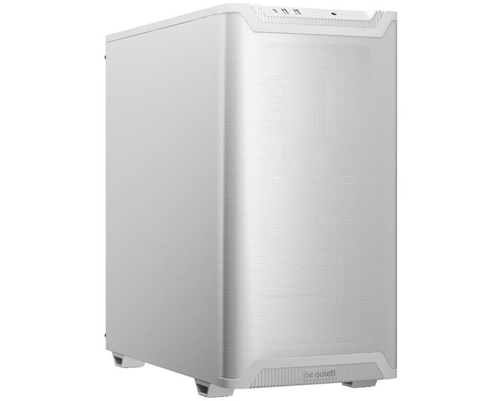 BEQUIET PC CHASSIS PURE BASE 501 AIRFLOW WHITE BG075, MIDI TOWER ATX, W/O PSU, Front: 1x Pure Wings 3 140mm PWM White, Rear:1x Pure Wings 3 140mm PWM White, 3YW.