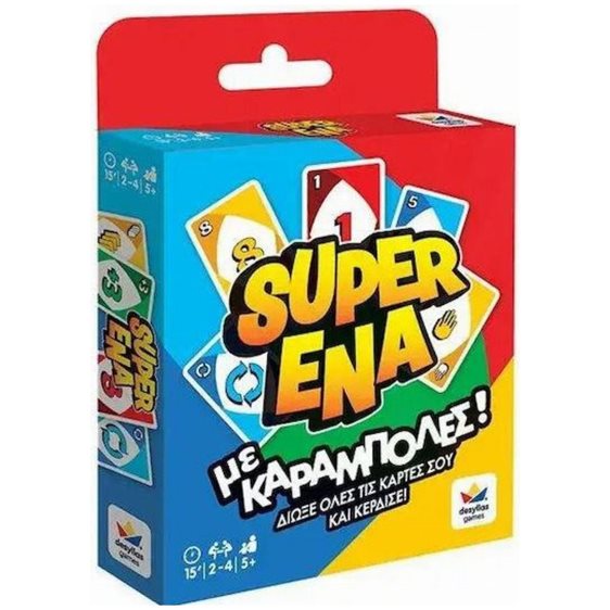 Επιτραπέζιο Παιχνίδι Super Ena Με Καραμπόλες