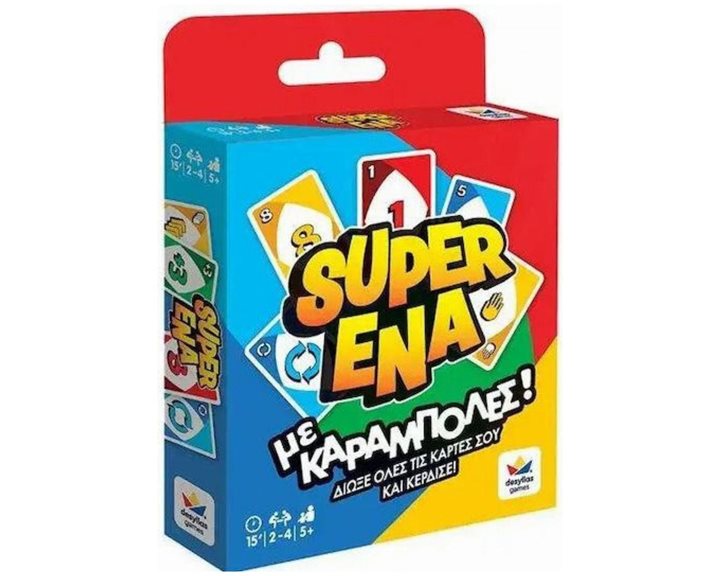 Επιτραπέζιο Παιχνίδι Super Ena Με Καραμπόλες