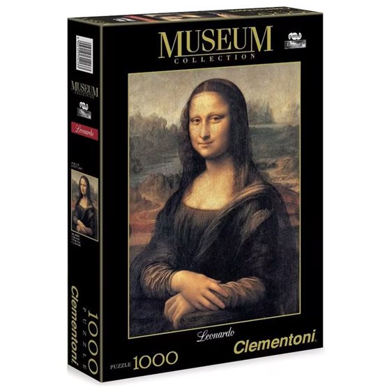 Clementoni Παζλ Museum Collection Μόνα Λίζα 1000 τμχ