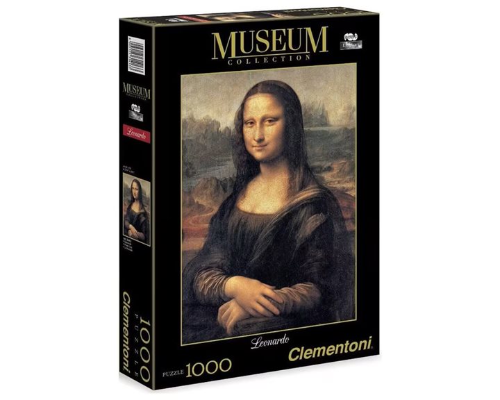 Clementoni Παζλ Museum Collection Μόνα Λίζα 1000 τμχ