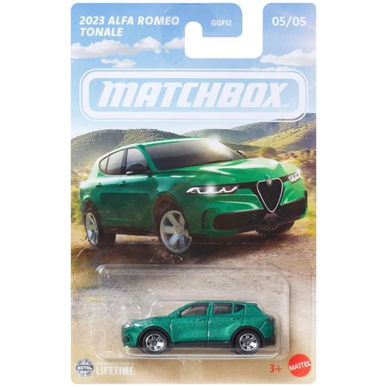 Mattel Matchbox Αυτοκινητάκια - θεματικα MBX 2023 Alfa Romeo Tonale Green 163J GGF12