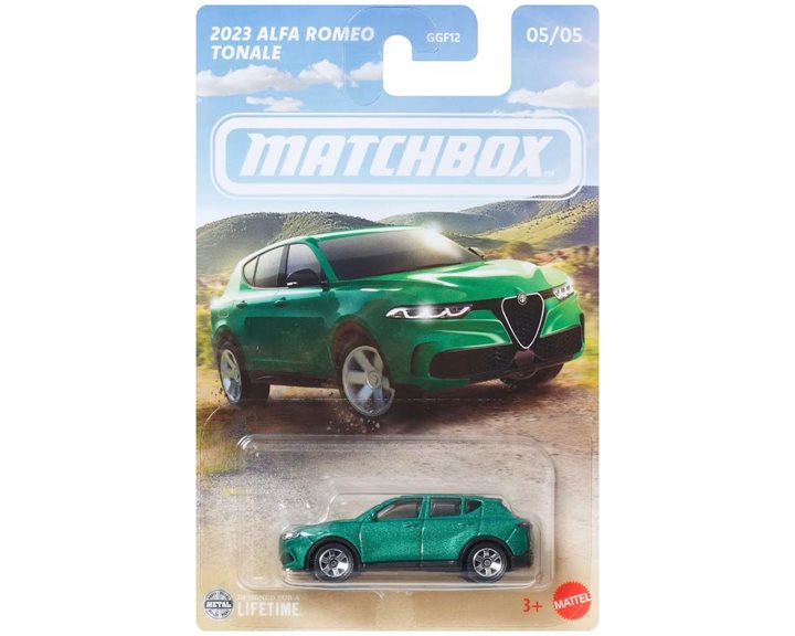 Mattel Matchbox Αυτοκινητάκια - θεματικα MBX 2023 Alfa Romeo Tonale Green 163J GGF12