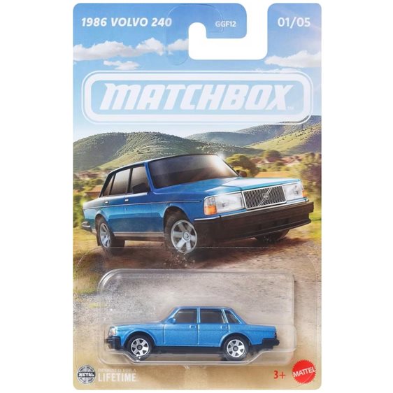 Mattel Matchbox Αυτοκινητάκια - θεματικα MBX 1986 Volvo 240