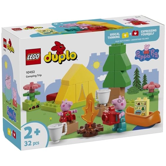 LEGO Peppa Pig Duplo Ταξίδι Για Κάμπινγκ 10452