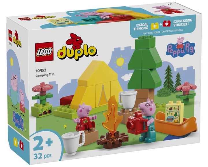 LEGO Peppa Pig Duplo Ταξίδι Για Κάμπινγκ 10452