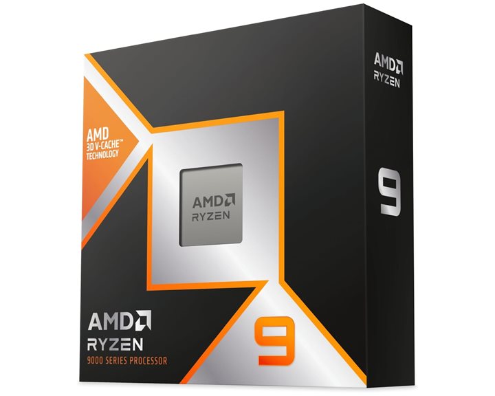 AMD CPU RYZEN 9 9950X3D, 16C/32T, 4.3-5.7GHz, CACHE 16MB L2+128MB L3, SOCKET AM5, GPU, BOX, 3YW.