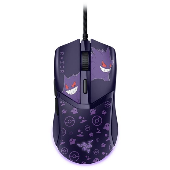 Razer COBRA - Pokemon Gengar Ed.- 58g Lightweight Gaming Mouse - RGB UNDERGLOW - 8500 DPI