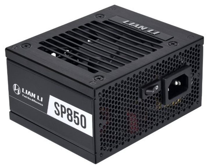 LIAN LI SP0850P Black - 850W 80+ Platinum PSU - 10 Years Warranty - 12V-2x6 - Japanese Capacitors