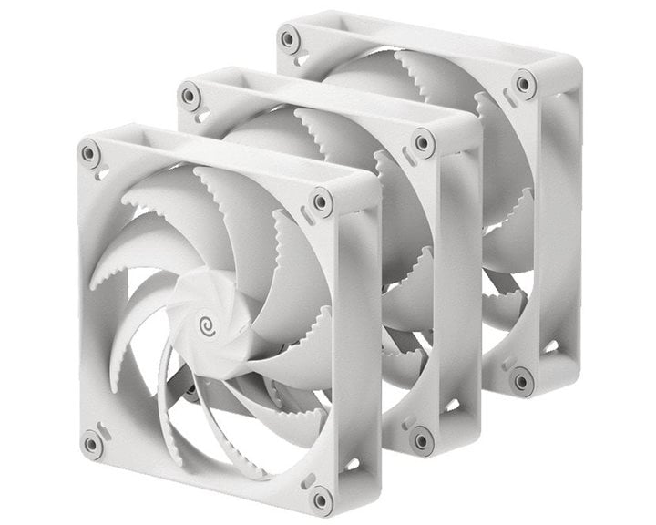 HAVN H14 Triple Pack White 140mm A-RGB Metal Core Case Fan